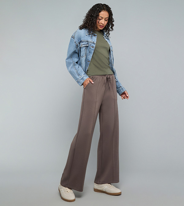 R&B  Clothing - Brown Casual Pants