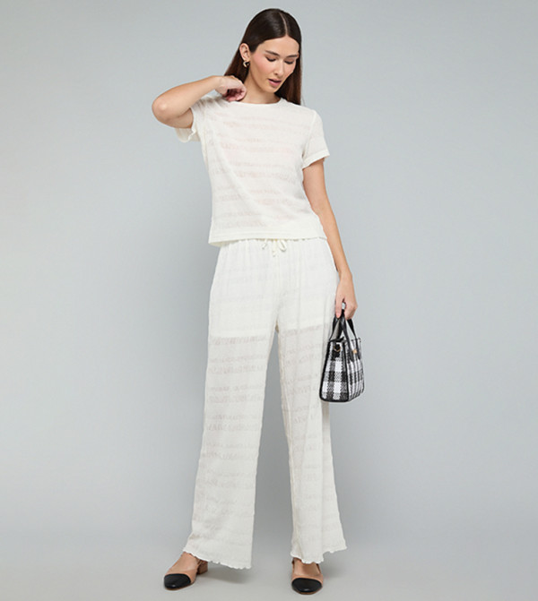 R&B Clothing - White Casual Tops