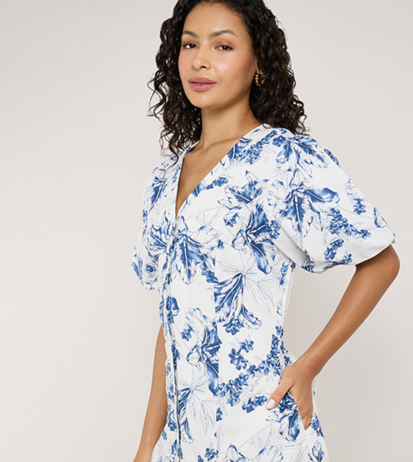 R&B  Maxi Dresses - Blue undefined
