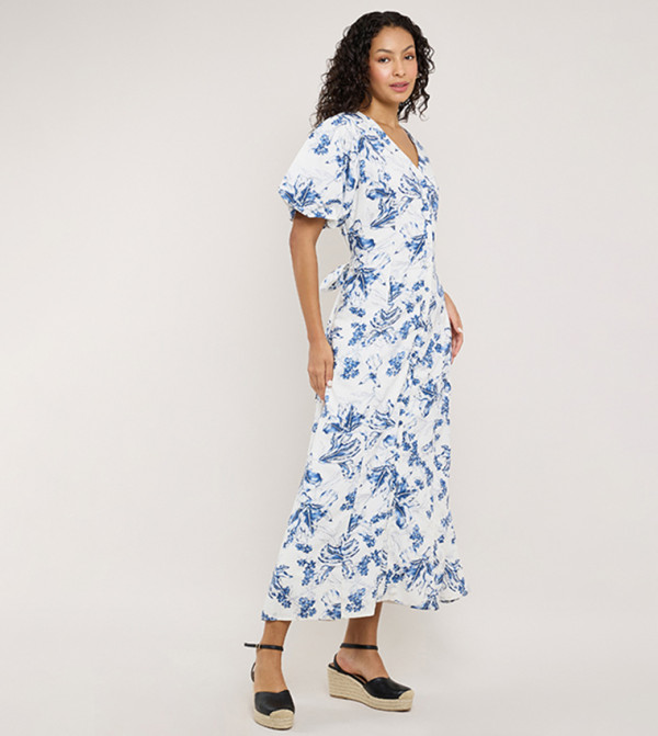 R&B  Maxi Dresses - Blue undefined