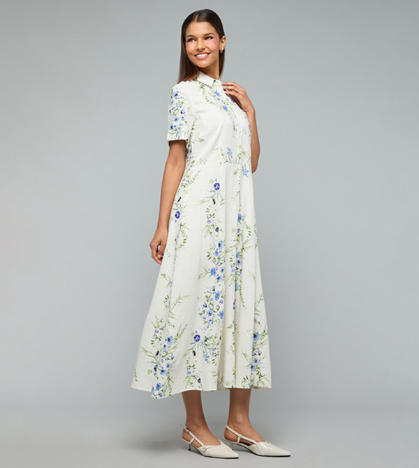 أر آند بي  فساتين كاجوال - متعدد Shirt & T-Shirt Dresses