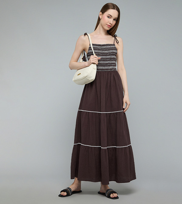 R&B  maxi-summer-edits - Brown Maxi Dresses