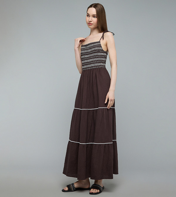 R&B  maxi-summer-edits - Brown Maxi Dresses