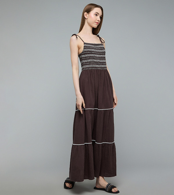 R&B  maxi-summer-edits - Brown Maxi Dresses