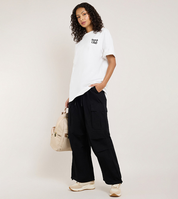 R&B  Casual Pants - BLACK Casual Pants