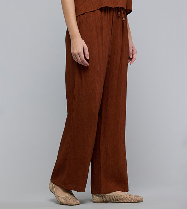R&B  Casual Pants - Brown Casual Pants