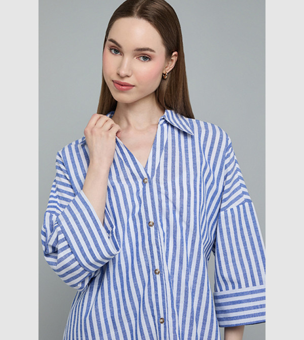 R&B  Shirts - Blue Shirts