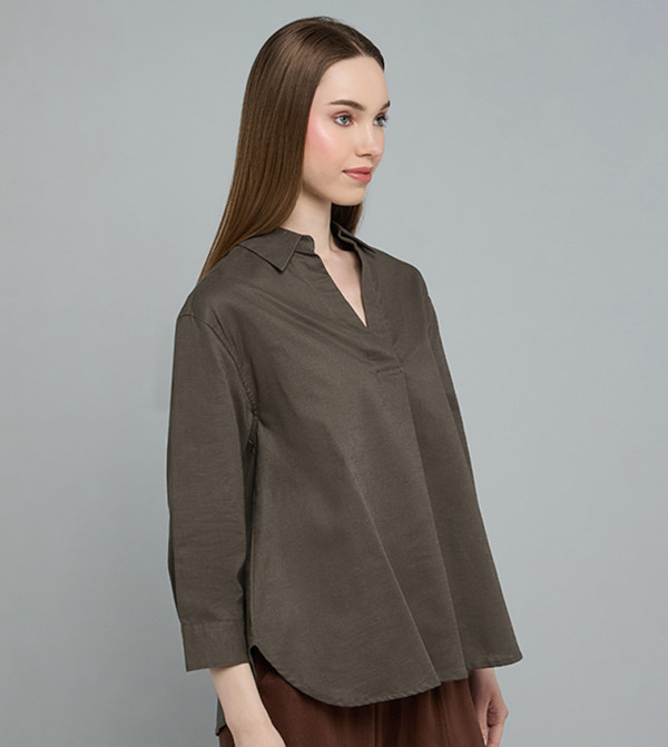 R&B - Olive Shirts