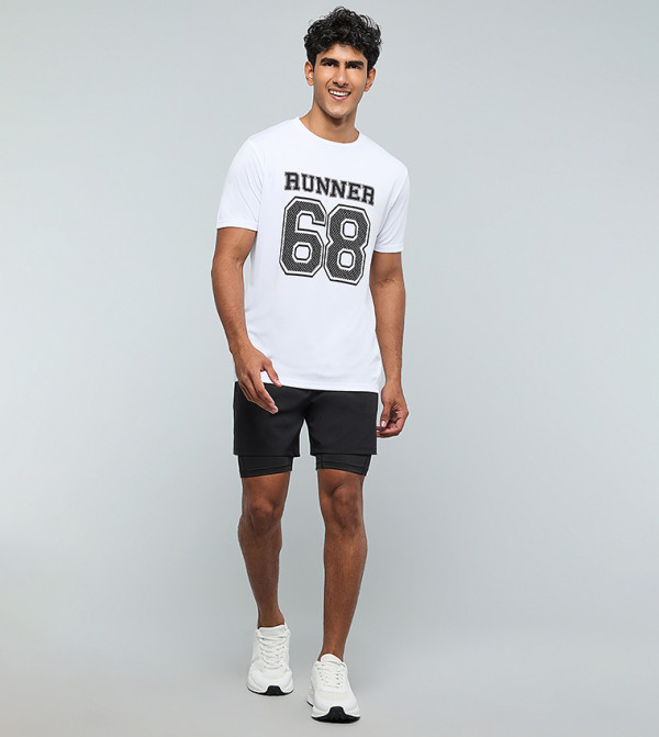 R&B  T-Shirts & Vests - White T-Shirts & Vests