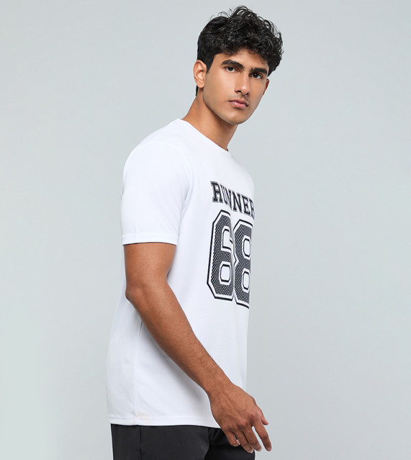 R&B  T-Shirts & Vests - White T-Shirts & Vests