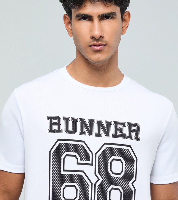 R&B  T-Shirts & Vests - White T-Shirts & Vests
