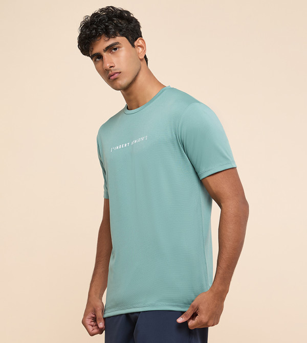 R&B  Sportswear - Green T-Shirts & Vests