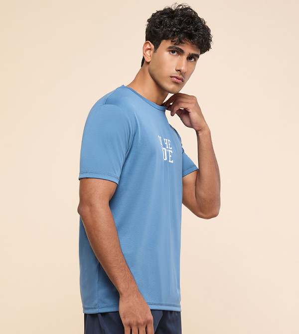 R&B  T-Shirts & Vests - Blue T-Shirts & Vests