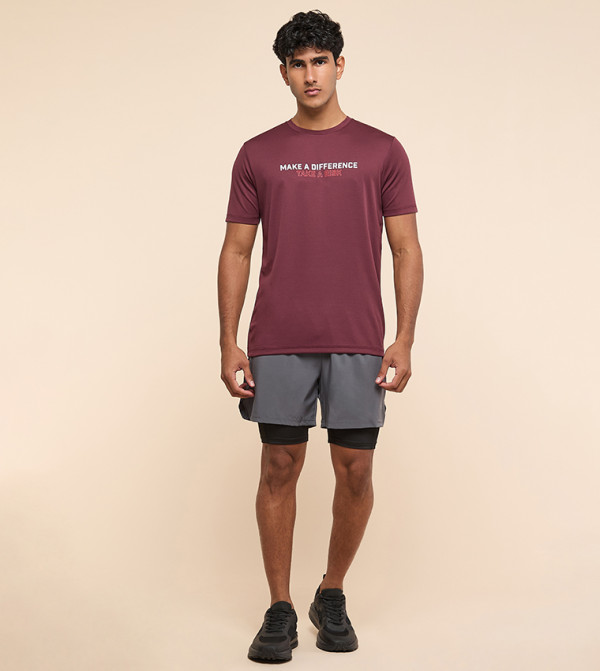 R&B  T-Shirts & Vests - Red T-Shirts & Vests