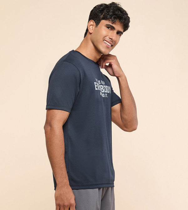 R&B  T-Shirts & Vests - Blue T-Shirts & Vests