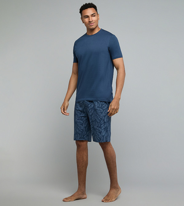 أر آند بي  ملابس النوم  - أزرق Pyjama Set