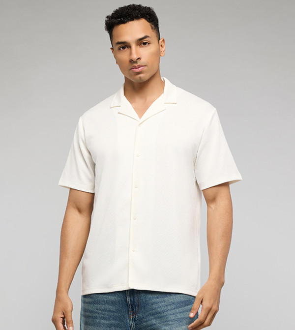 R&B R&B - White Short Sleeves