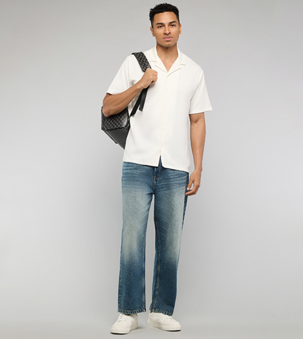 R&B R&B - White Short Sleeves