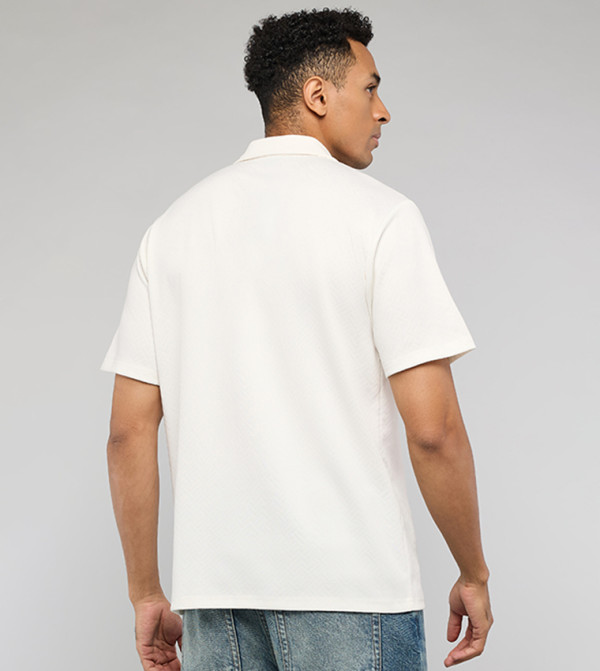 R&B R&B - White Short Sleeves