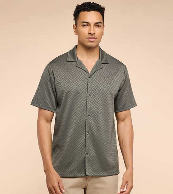 R&B R&B - Olive Short Sleeves