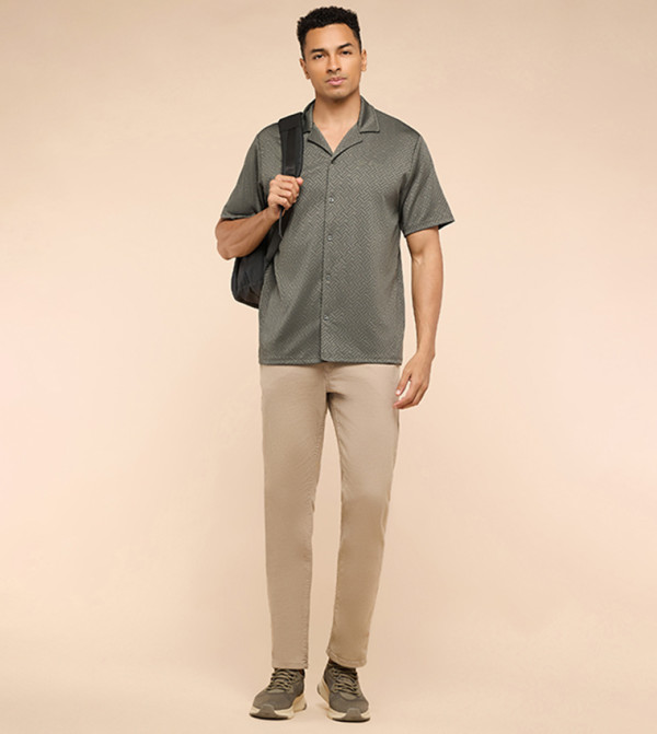 R&B R&B - Olive Short Sleeves