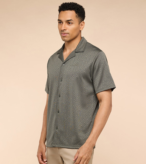 R&B R&B - Olive Short Sleeves