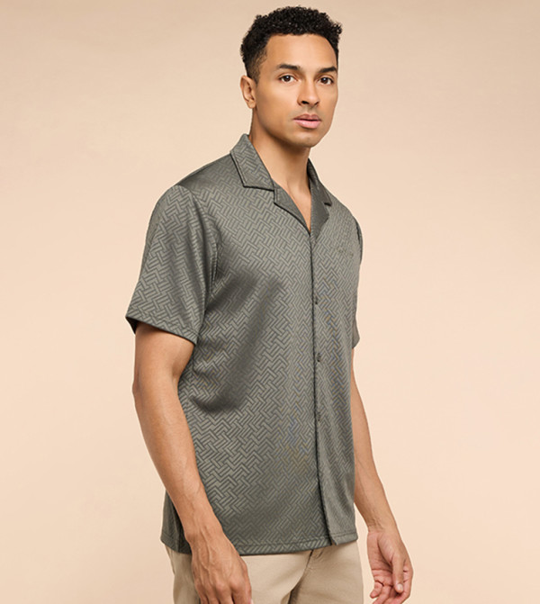 R&B R&B - Olive Short Sleeves