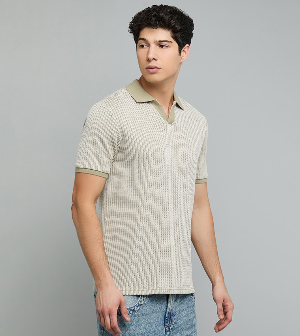 R&B R&B - Olive Polo T-shirts