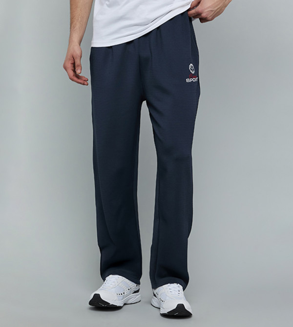 R&B  Casual Pants - Navy undefined