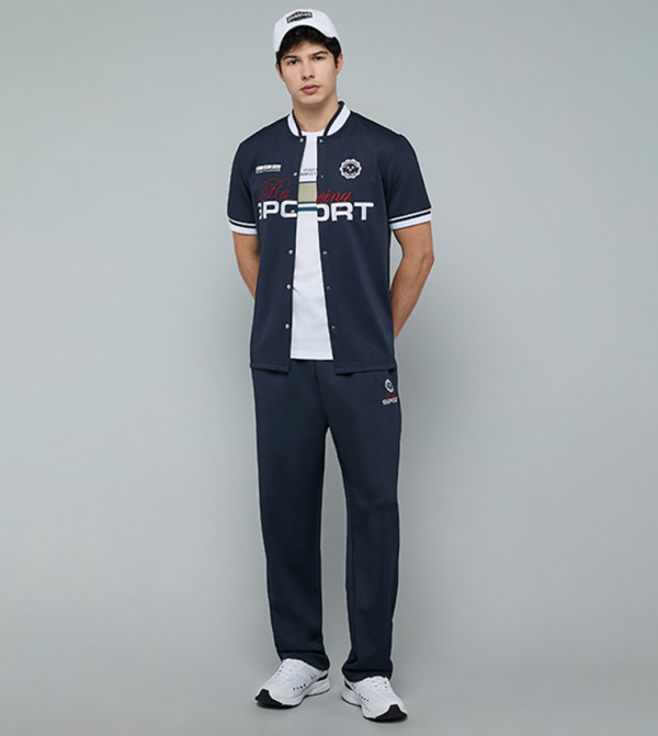R&B  Casual Pants - Navy undefined