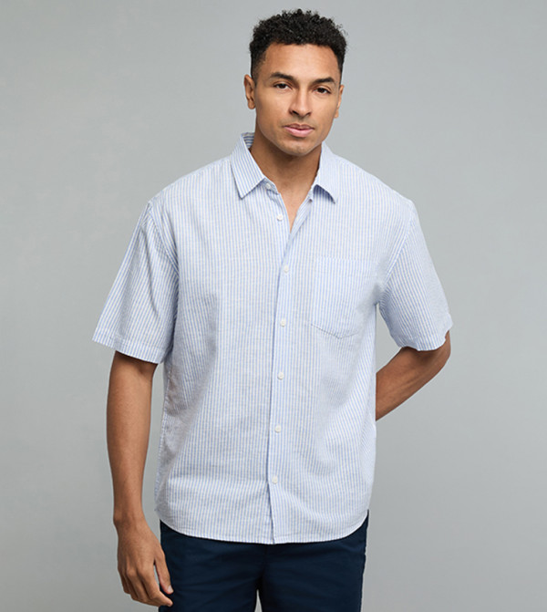 R&B  Short Sleeves - Blue Short Sleeves