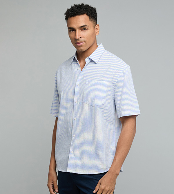 R&B  Short Sleeves - Blue Short Sleeves