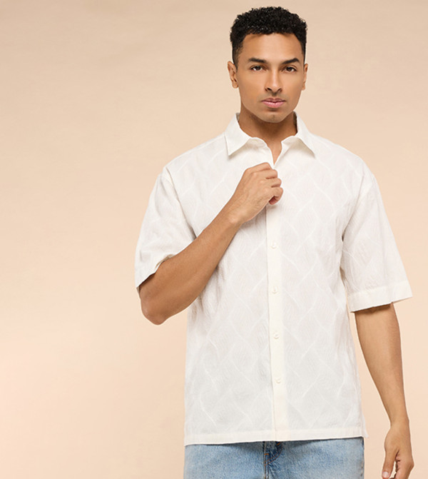 R&B  Short Sleeves - Beige Short Sleeves