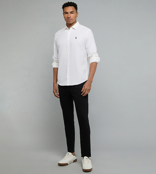 R&B  Long Sleeves - White Long Sleeves