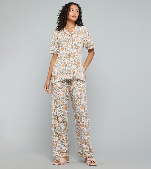 أر آند بي  ملابس نوم - متعدد Pyjama Set