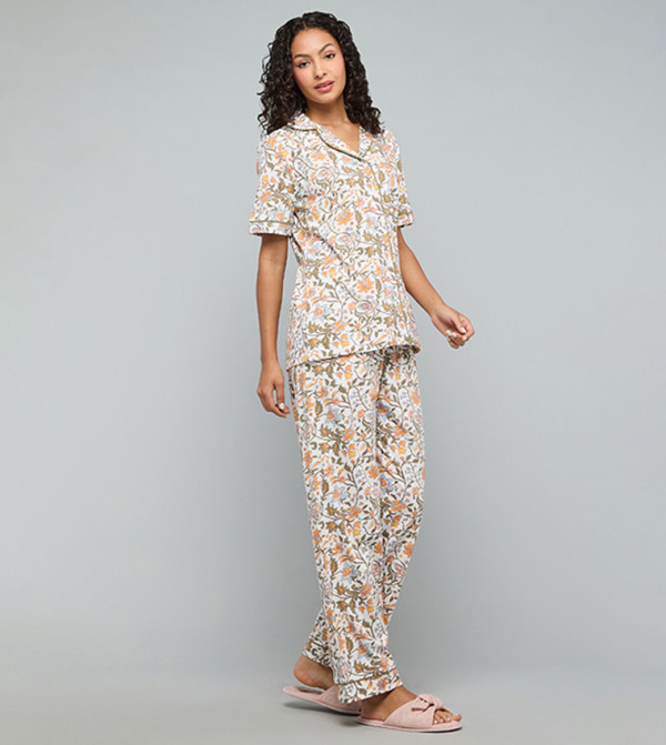 أر آند بي  ملابس نوم - متعدد Pyjama Set