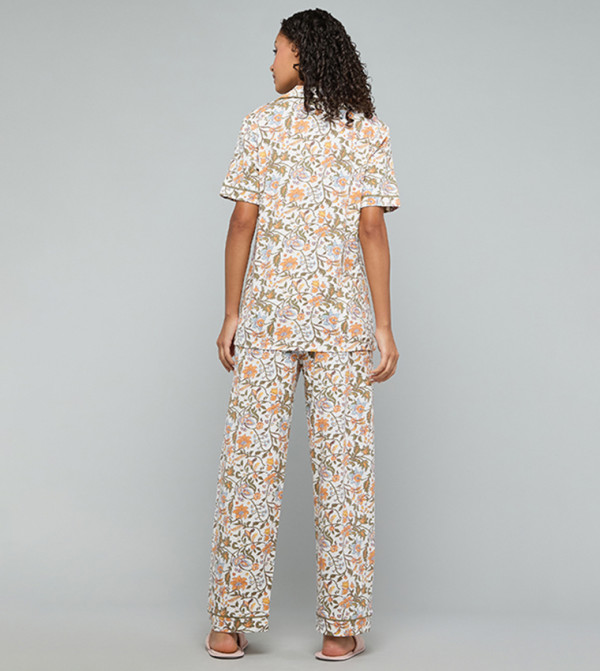 أر آند بي  ملابس نوم - متعدد Pyjama Set