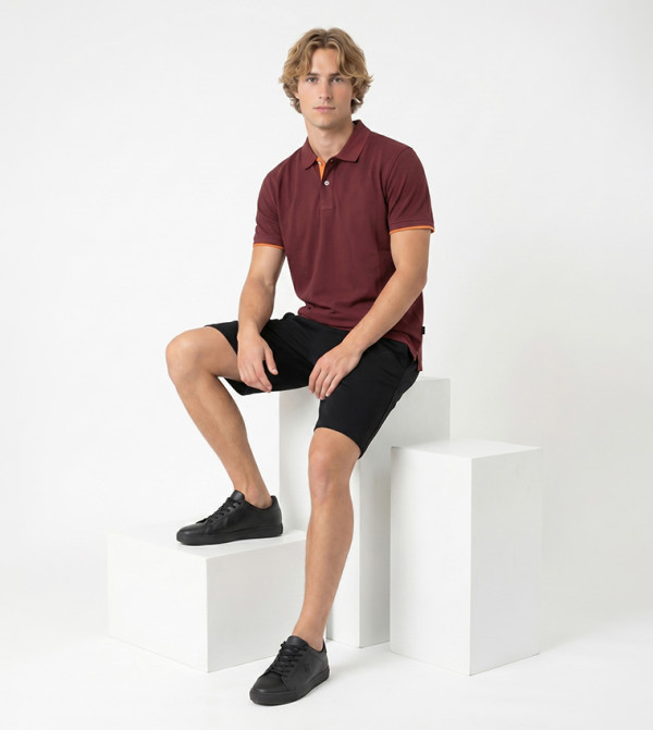 Beverly Hills Polo Club  Shorts - BLACK Casual Shorts