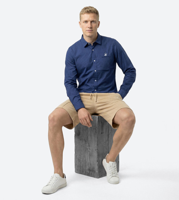 Beverly Hills Polo Club  Shorts - Brown Casual Shorts