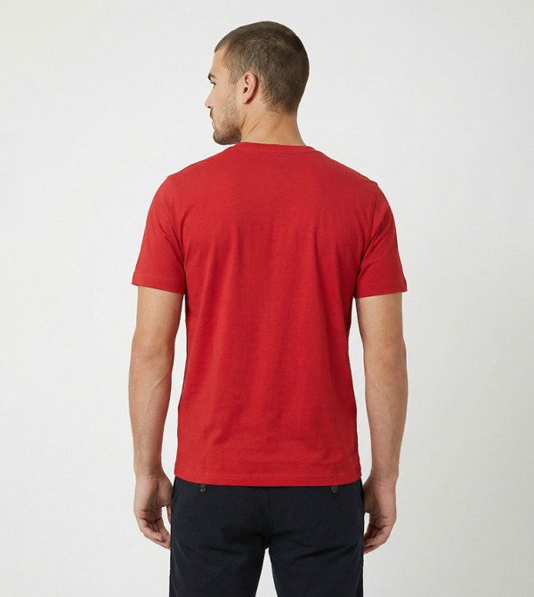 Beverly Hills Polo Club Beverly Hills Polo Club - Red Round Neck T-Shirts