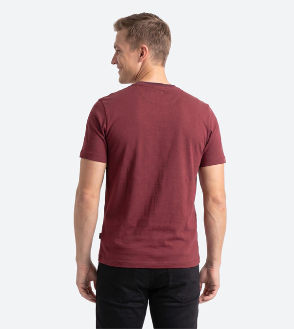 بيفرلي هيلز بولو كلوب  daily-essentials - بني  Round Neck T-Shirts