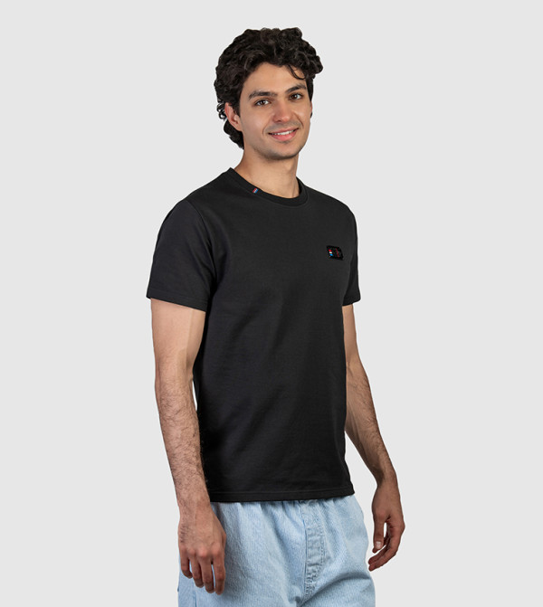 بيفرلي هيلز بولو كلوب  تيشرتات وبلايز - أسود Round Neck T-Shirts