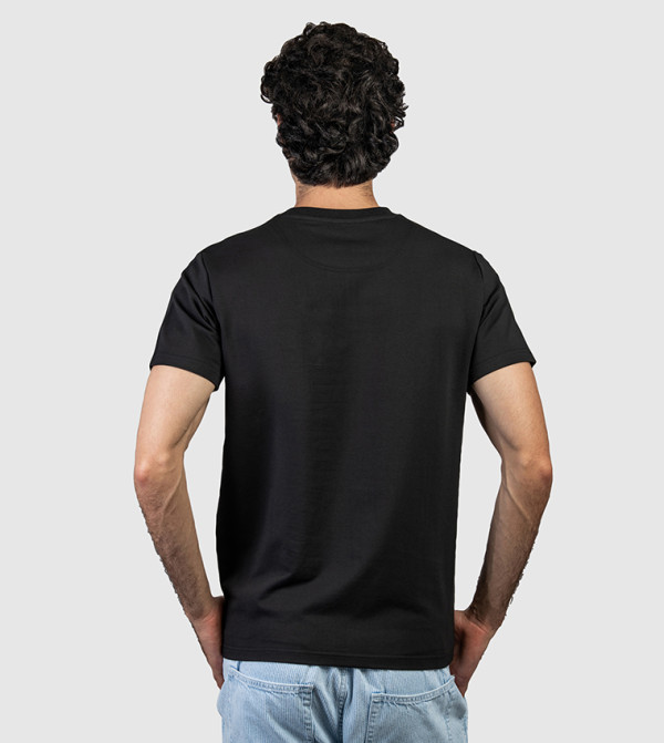 بيفرلي هيلز بولو كلوب  تيشرتات وبلايز - أسود Round Neck T-Shirts