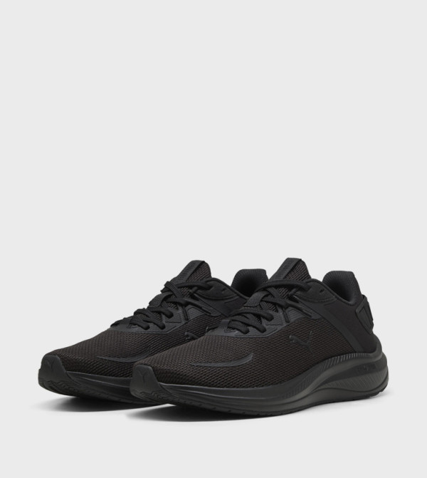 Puma  - Black Running Shoes