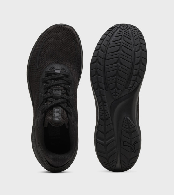 Puma  - Black Running Shoes