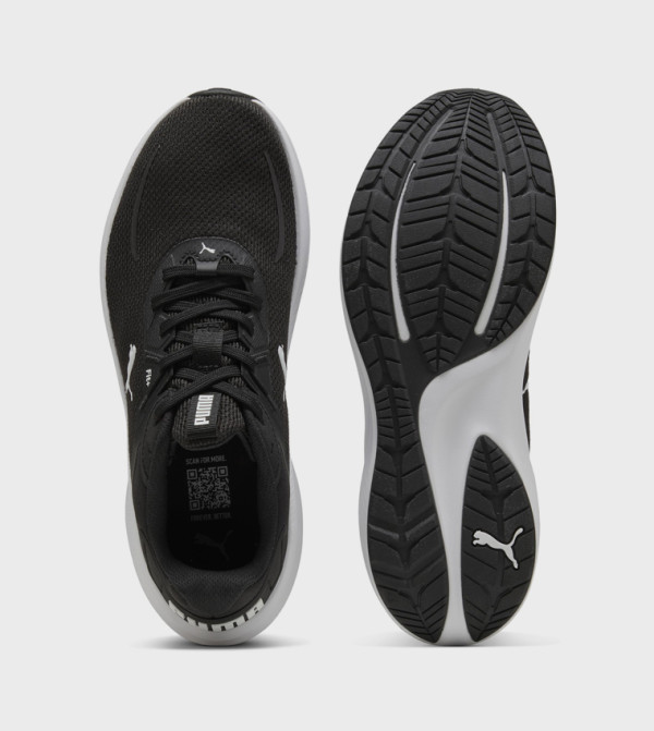 Puma  - Black Running Shoes