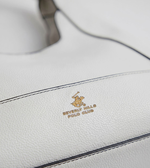Beverly Hills Polo Club  Hobo Bags - White Hobo Bags