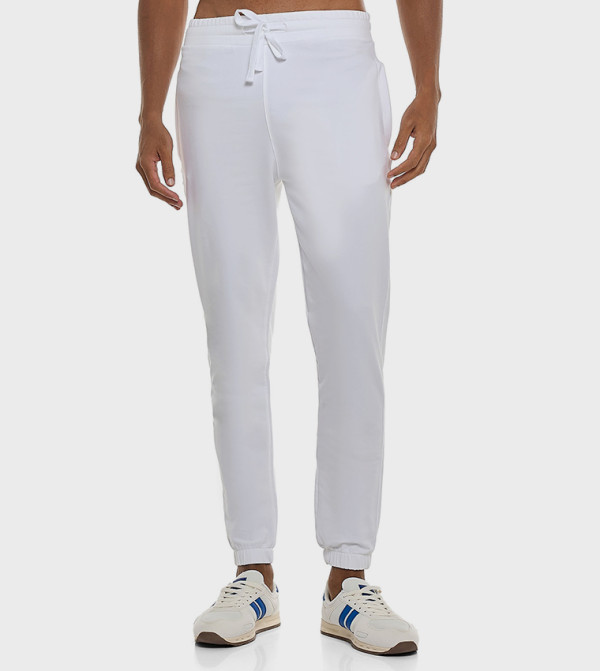 R&B  Joggers - White Joggers