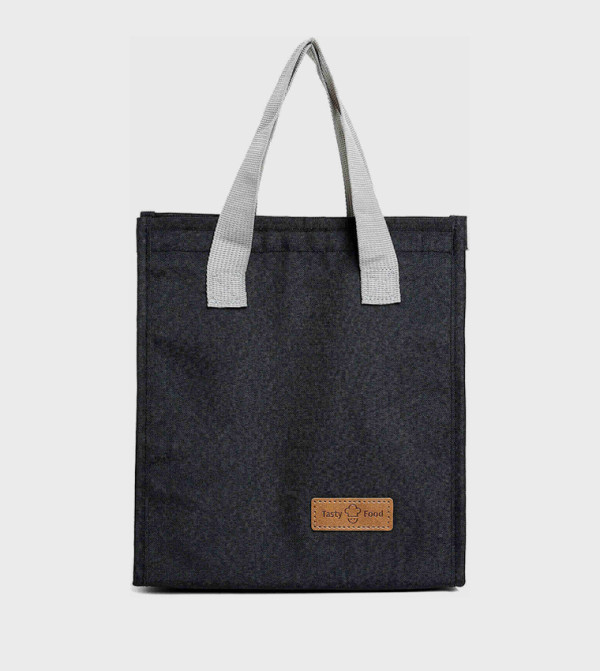 R&B  - Black Lunch Bags