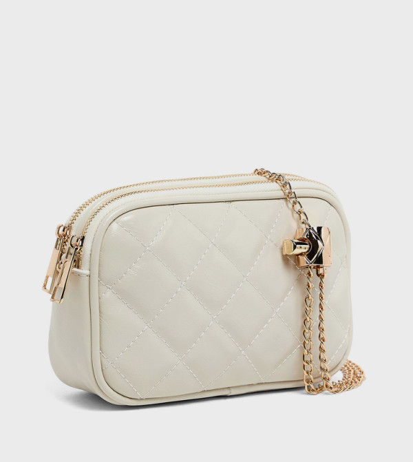 R&B  Crossbody Bags - White Cross Body Bags